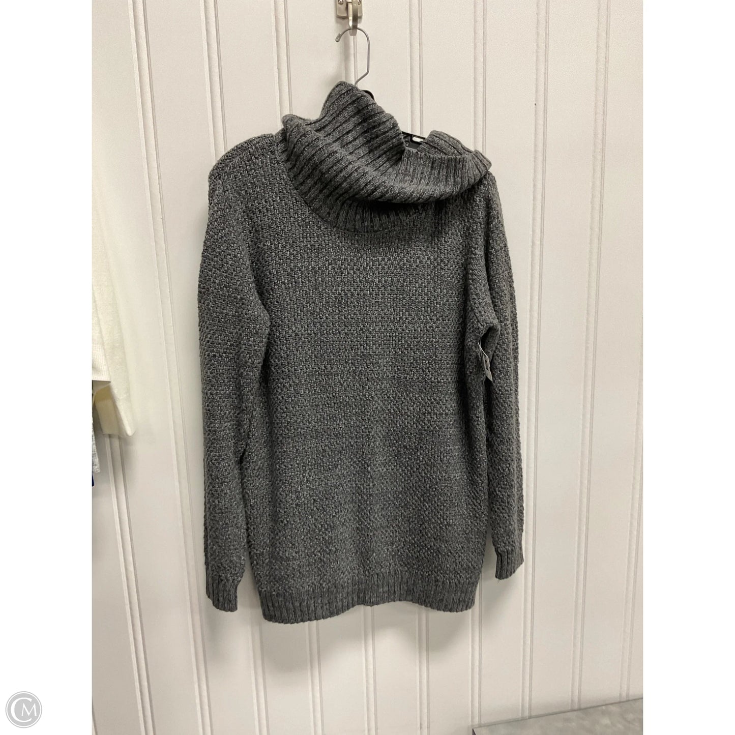 Sweater By Hilary Radley In Grey, Size: Xl