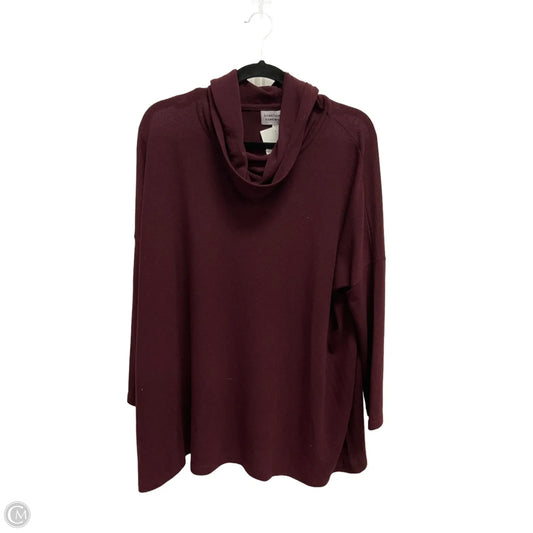 Sweater By Clothes Mentor In Maroon, Size: S