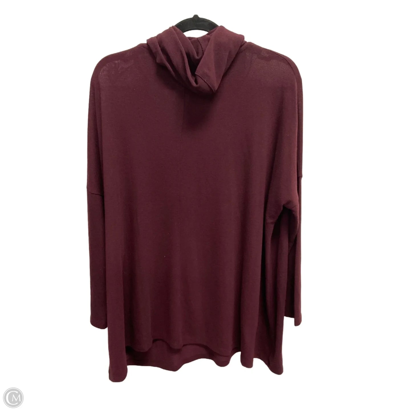 Sweater By Clothes Mentor In Maroon, Size: S