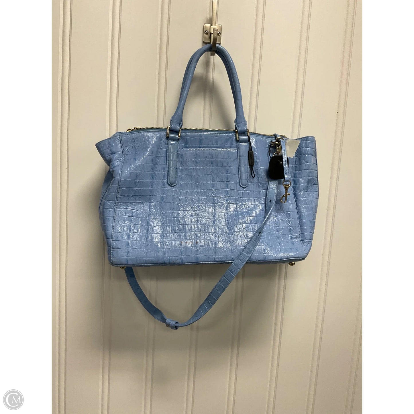 Handbag Designer By Brahmin, Size: Large
