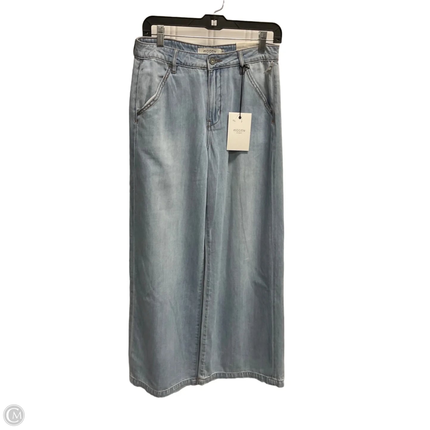Jeans Wide Leg By Hidden In Blue, Size: 26