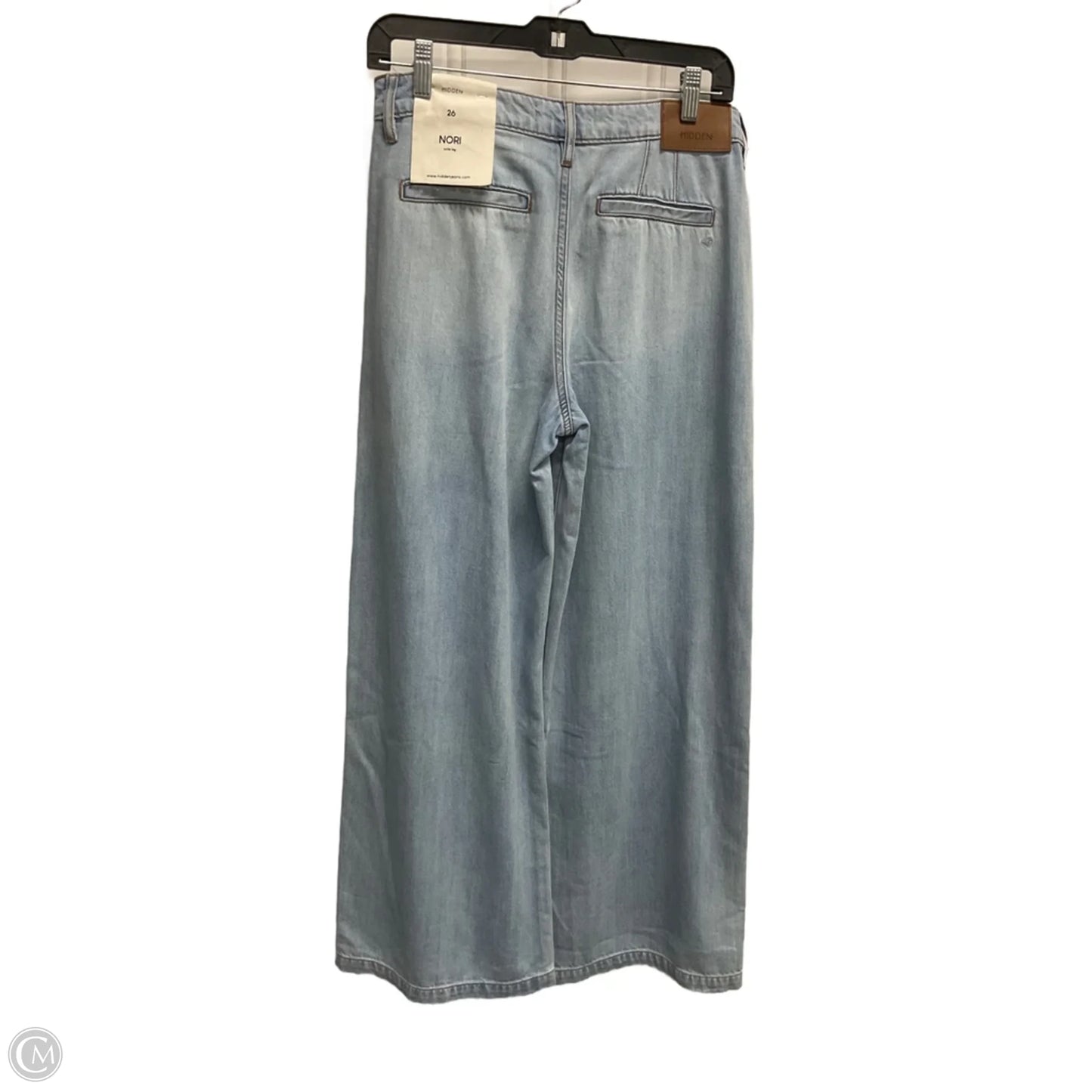Jeans Wide Leg By Hidden In Blue, Size: 26