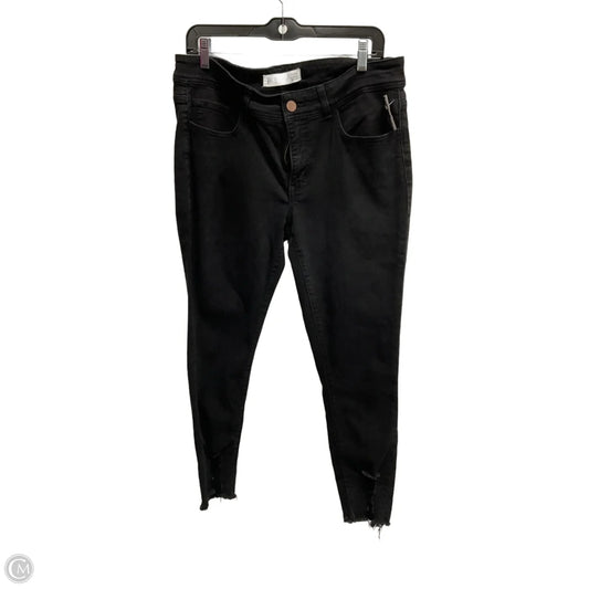 Jeans Skinny By Bke In Black, Size: 10