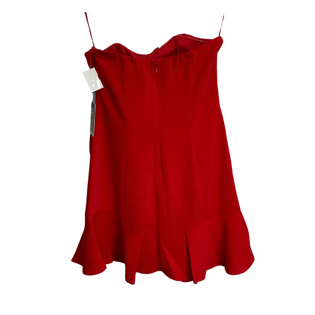 Dress Party Short By Express In Red, Size: 8