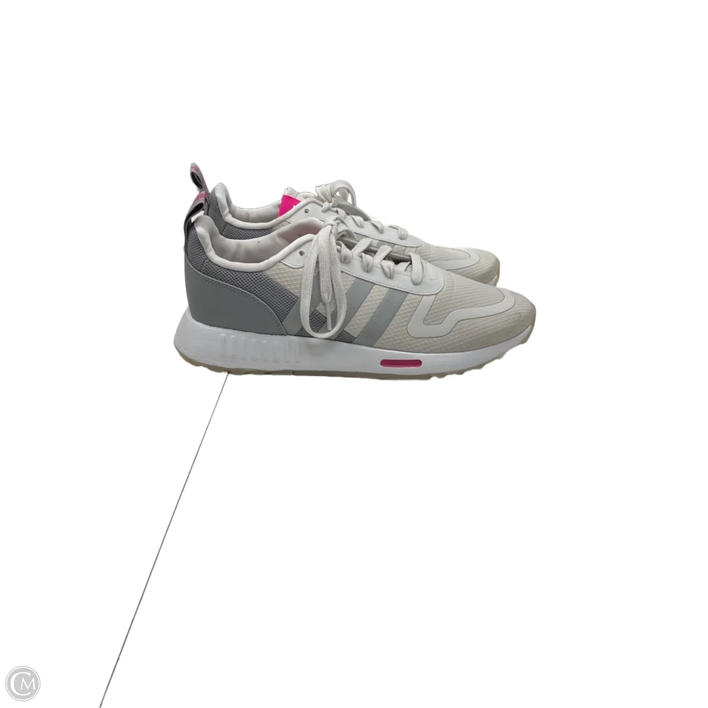 Shoes Athletic By Adidas In White, Size: 9.5