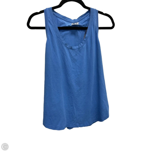 Athletic Tank Top By Lululemon In Blue, Size: M
