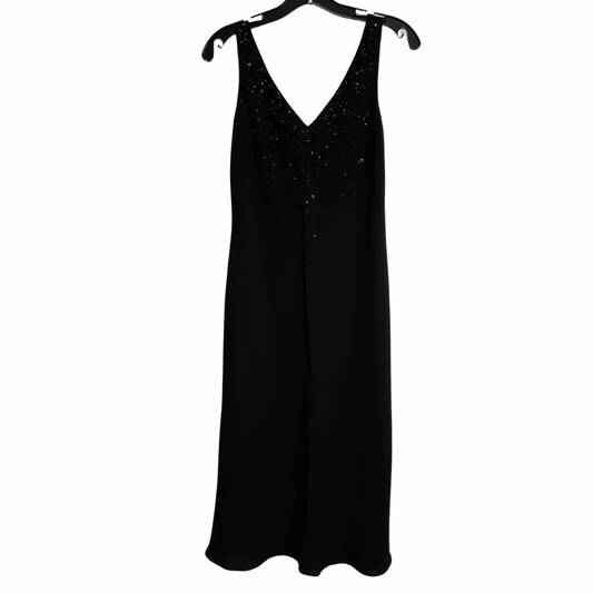 Dress Casual Maxi By Jones New York In Black, Size: 8