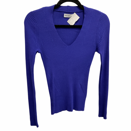 Sweater By Nine West In Purple, Size: S