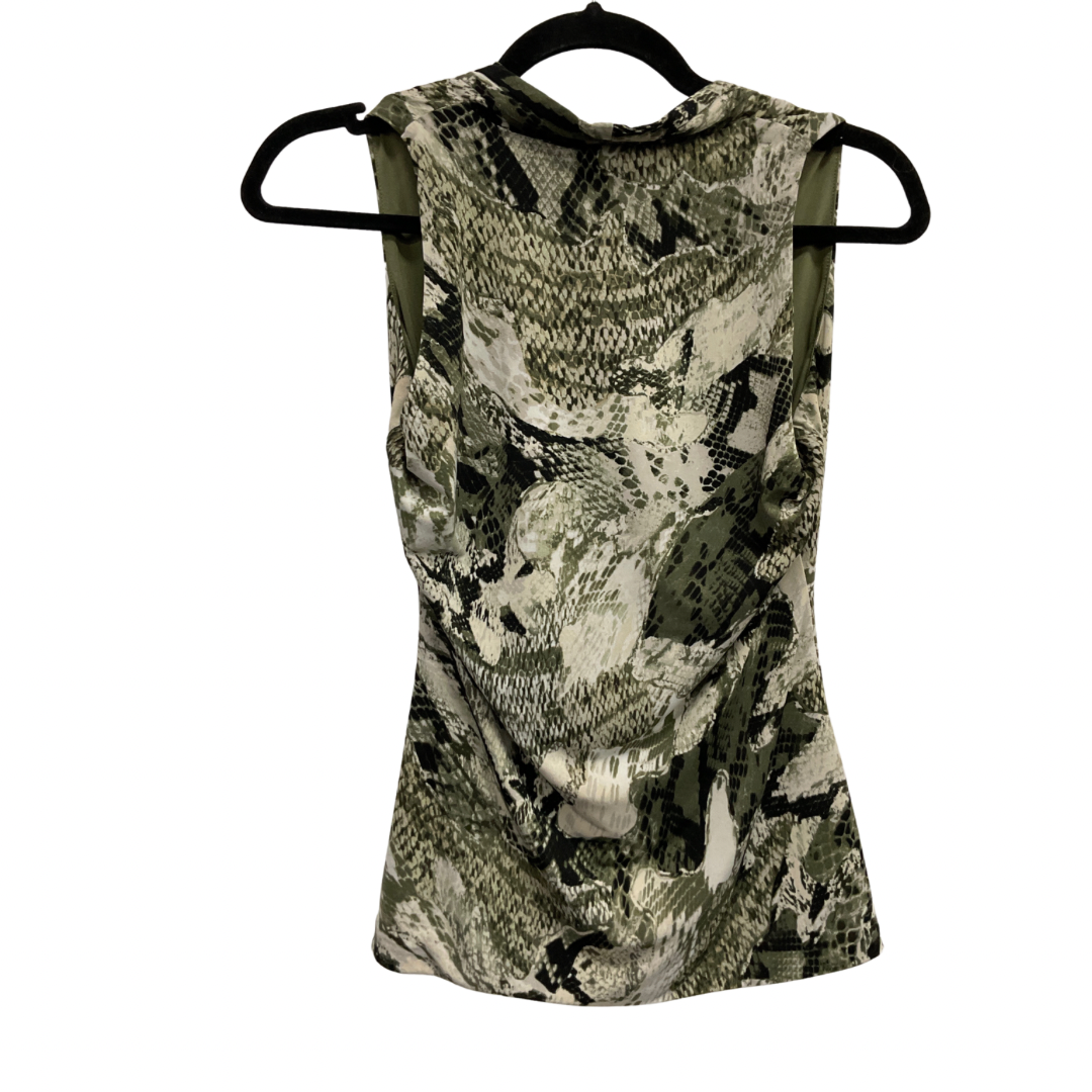 Tank Top By White House Black Market In Animal Print, Size: Xs