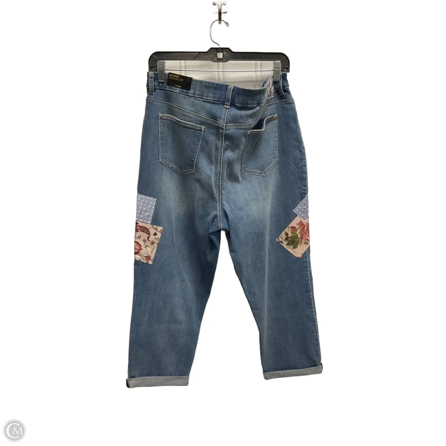 Jeans Cropped By Chicos In Blue, Size: Xl