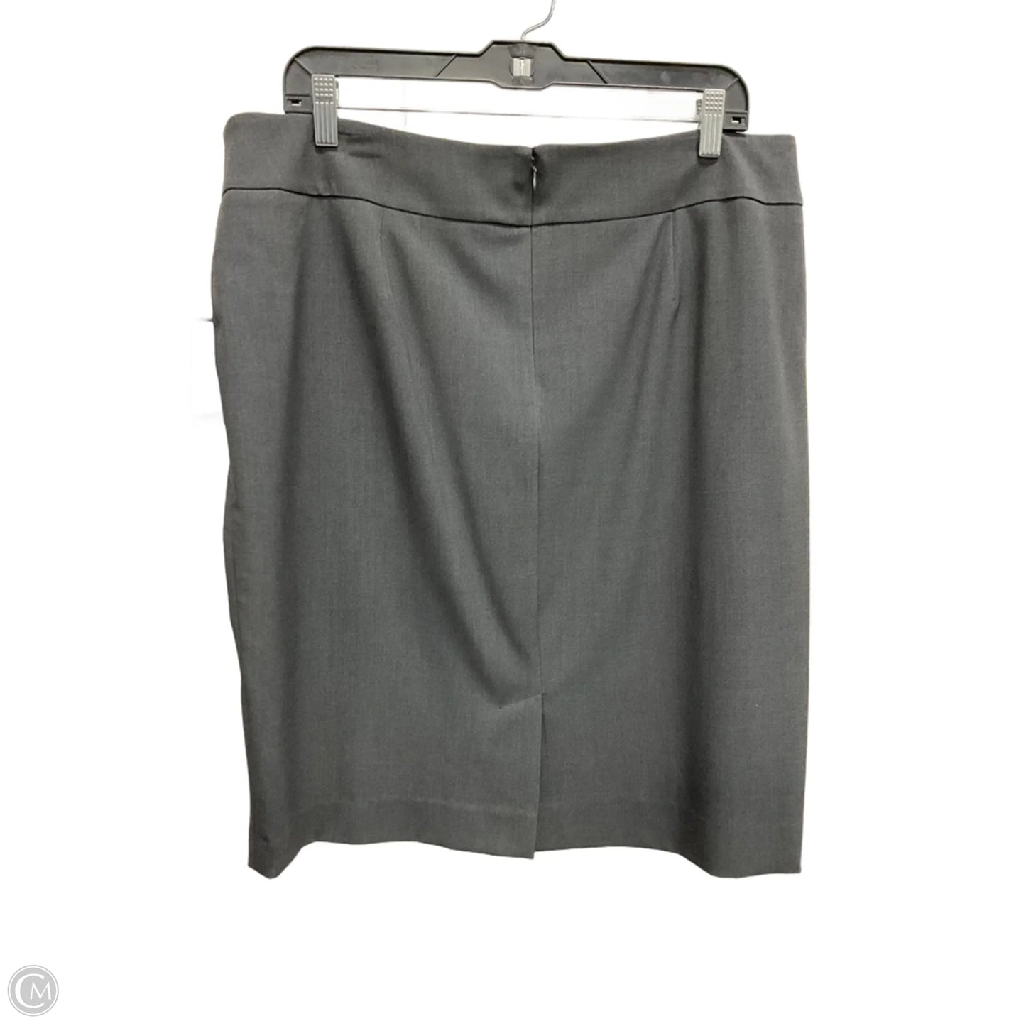 Skirt Midi By Nine West In Grey, Size: 16