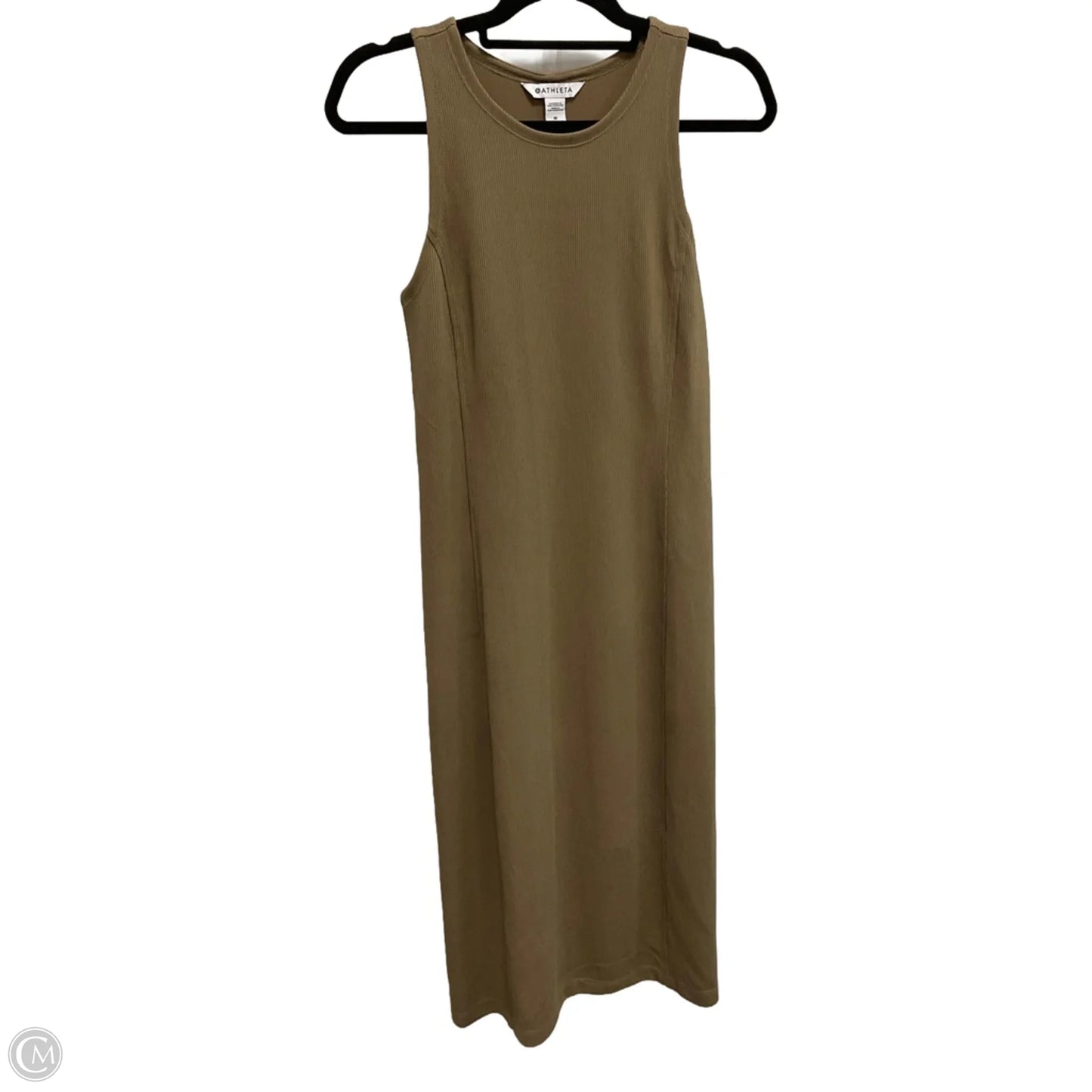 Dress Casual Maxi By Athleta In Tan, Size: M