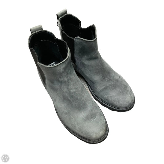 Boots Ankle Flats By Sorel In Grey, Size: 10