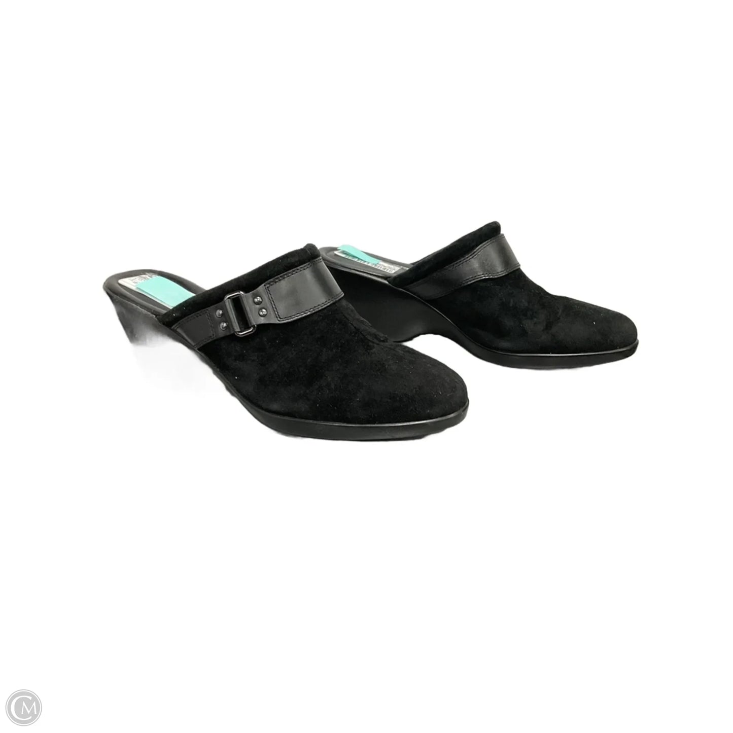 Shoes Heels Wedge By Nine West In Black, Size: 10