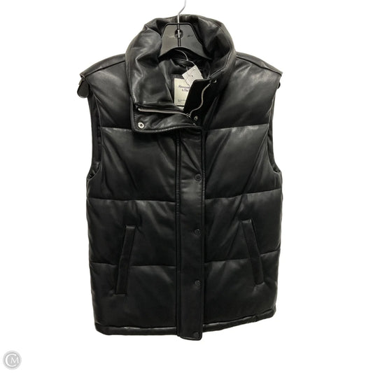 Vest Puffer & Quilted By Abercrombie And Fitch In Black, Size: Xxs
