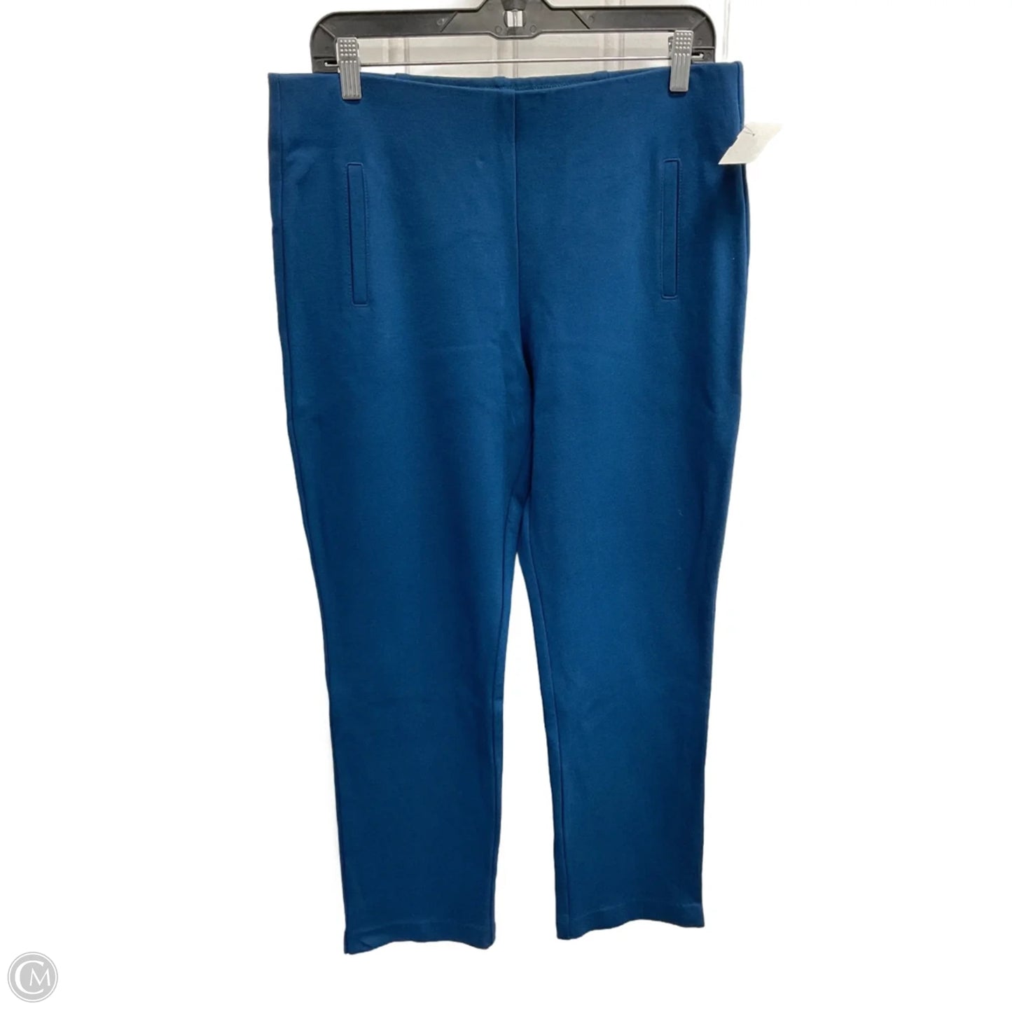 Pants Cropped By Chicos In Teal, Size: M
