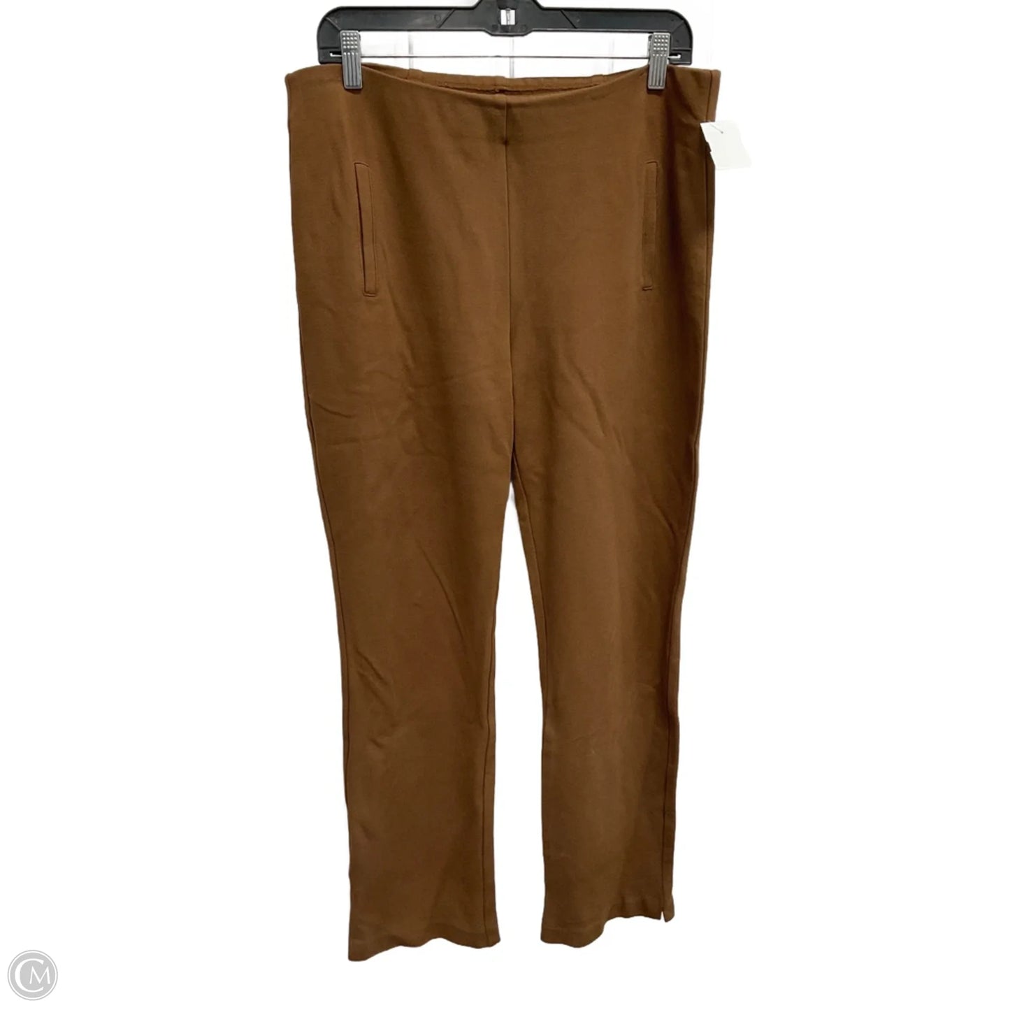 Pants Cropped By Chicos In Brown, Size: M