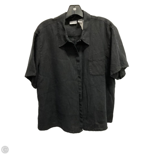 Top Short Sleeve By Chicos In Red, Size: Xl