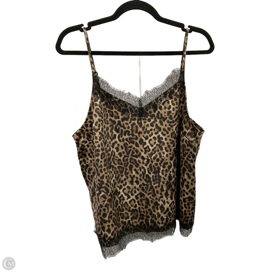 Tank Top By Loft In Animal Print, Size: L
