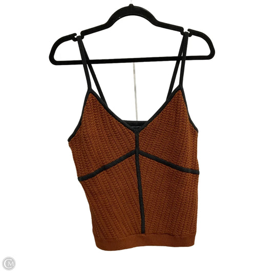 Tank Top By Banana Republic In Bronze, Size: L