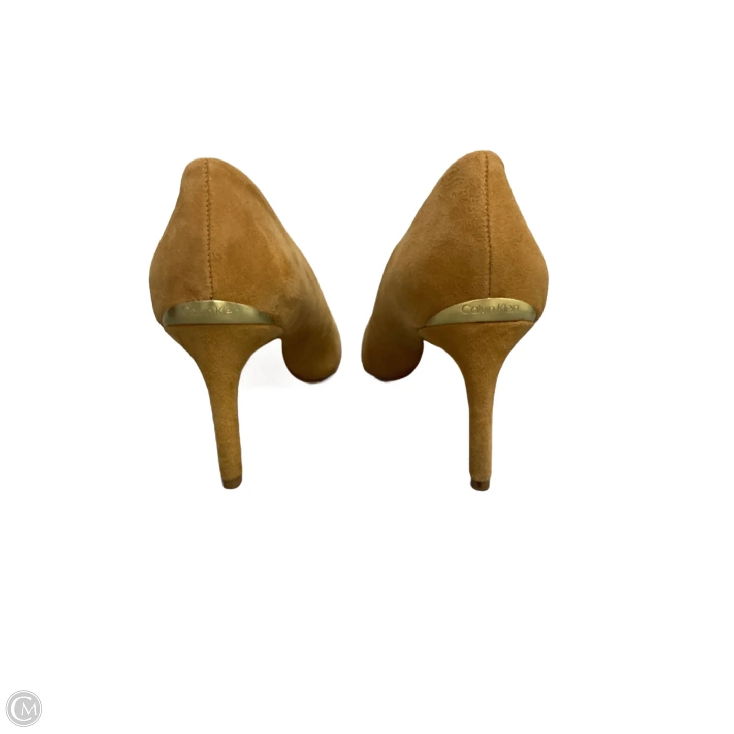 Shoes Heels Kitten By Calvin Klein In Beige, Size: 6.5