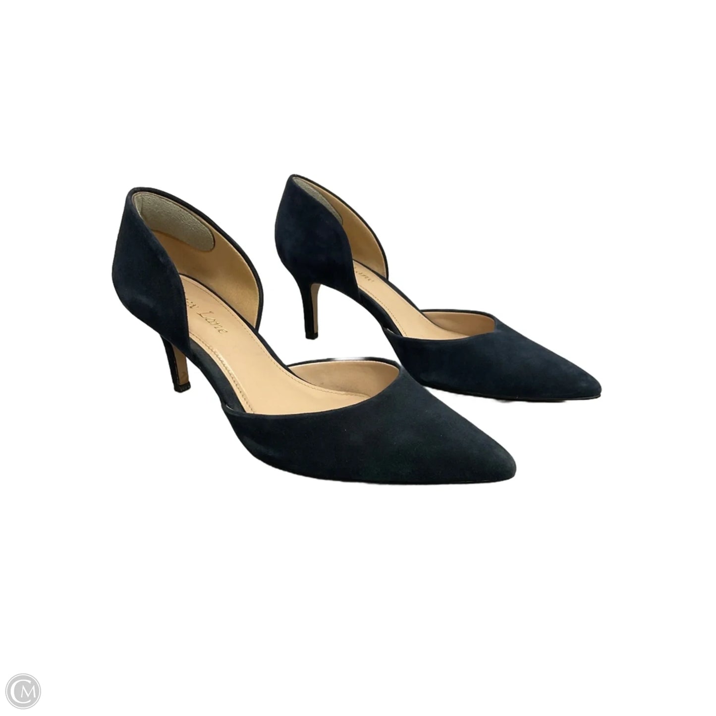 Shoes Heels Kitten By Clothes Mentor In Navy, Size: 6.5