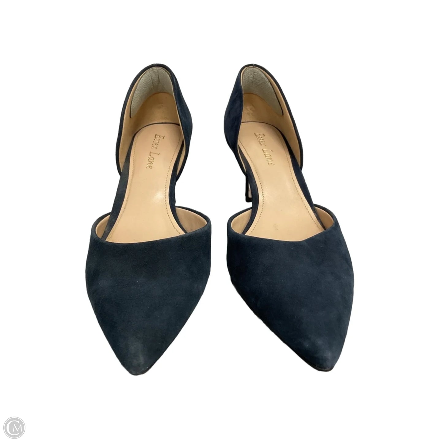 Shoes Heels Kitten By Clothes Mentor In Navy, Size: 6.5
