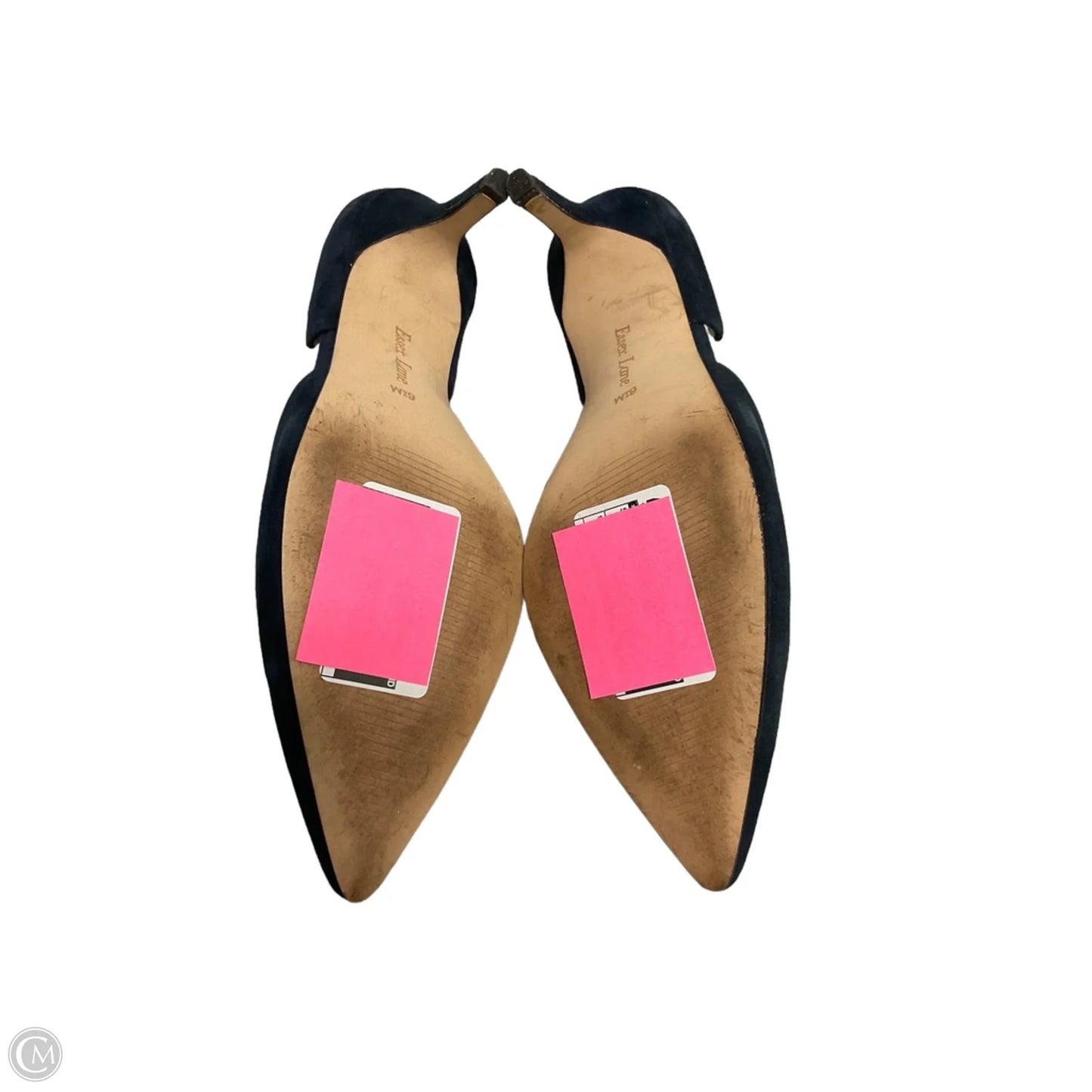 Shoes Heels Kitten By Clothes Mentor In Navy, Size: 6.5