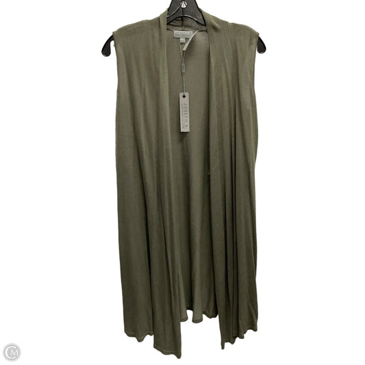 Cardigan By Joseph A. In Green, Size: L