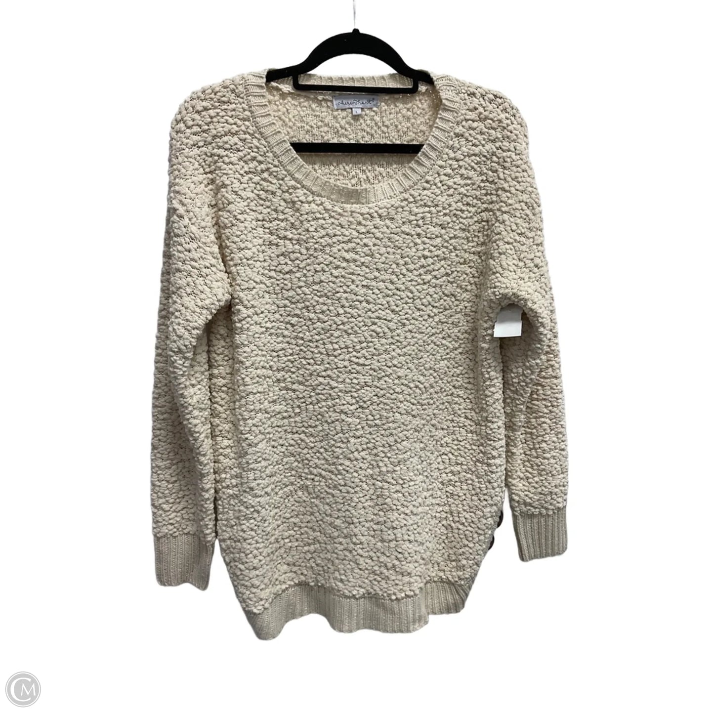 Sweater By Keren Hart In Beige, Size: L