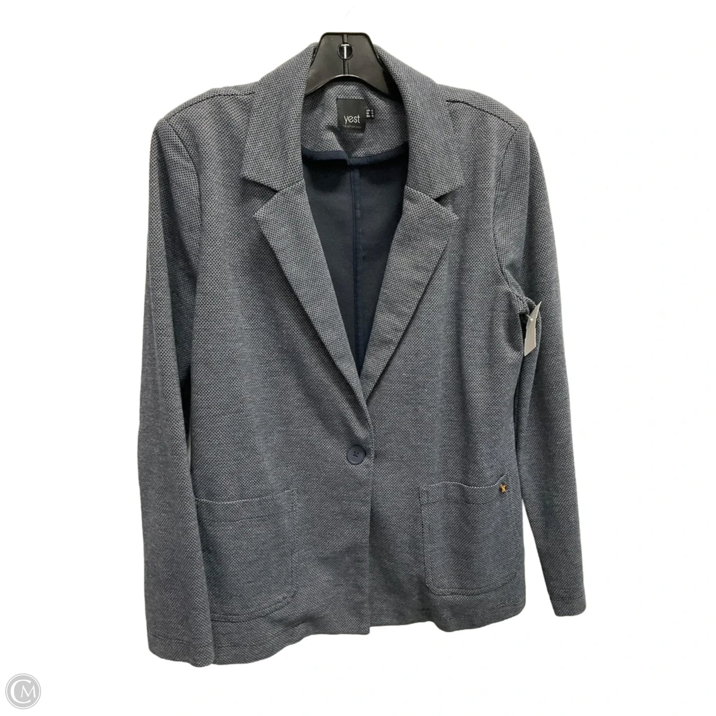 Blazer By Yest In Blue, Size: 10