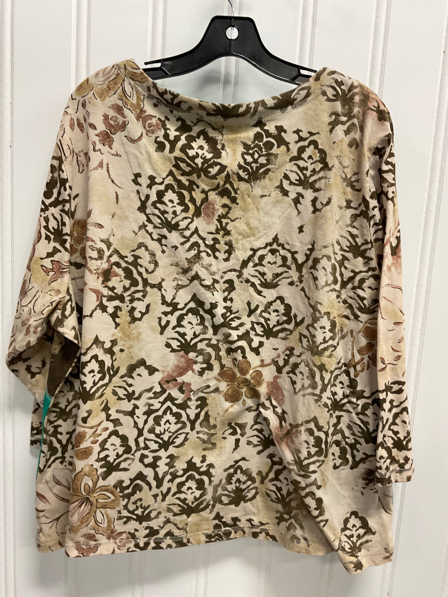 Top Long Sleeve Basic By Coldwater Creek In Multi-colored, Size: 3x