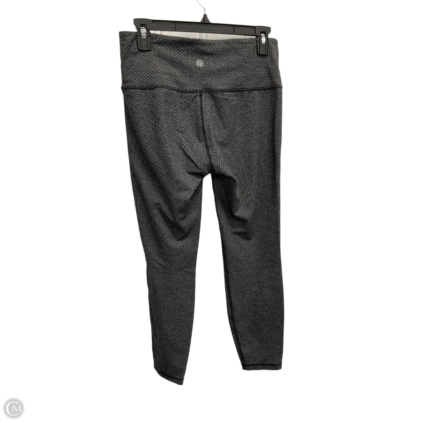 Athletic Leggings By Athleta In Grey, Size: M