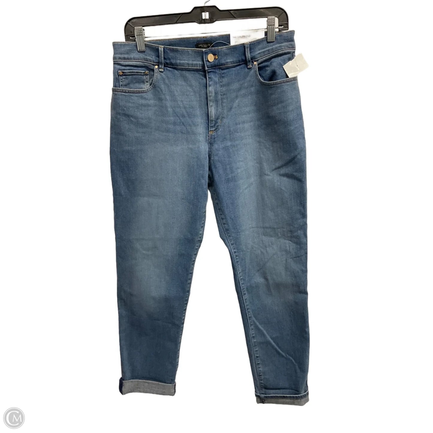 Jeans Boyfriend By Ann Taylor In Blue, Size: 8