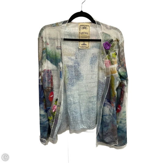 Cardigan By Vintage In Multi-colored, Size: Xl