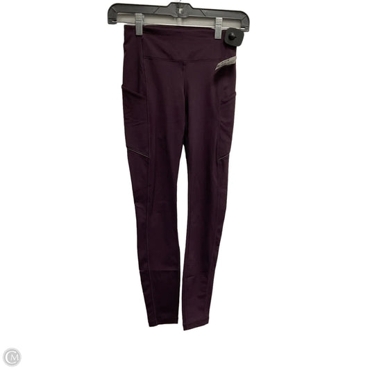 Athletic Leggings By Lululemon In Purple, Size: 2