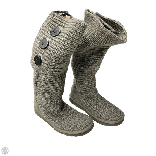 Boots Designer By Ugg In Grey, Size: 7