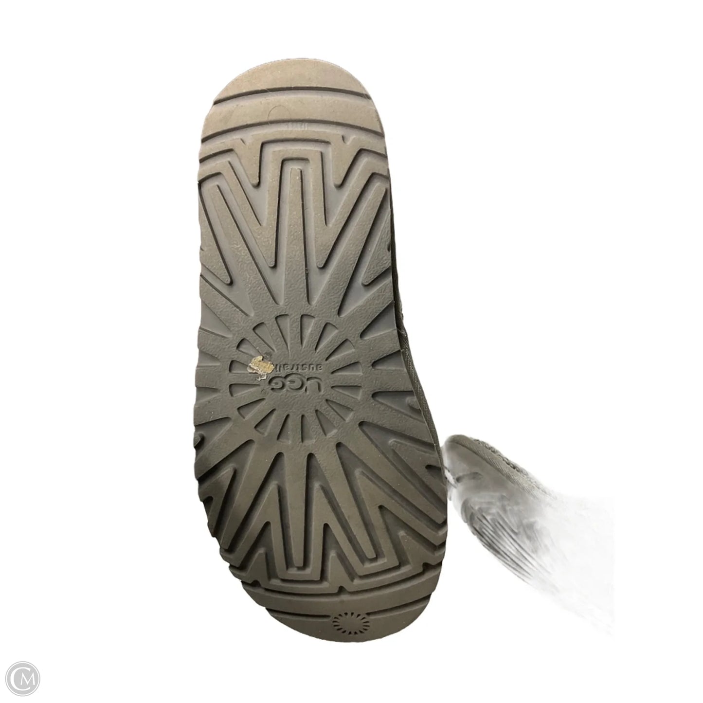 Boots Designer By Ugg In Grey, Size: 7