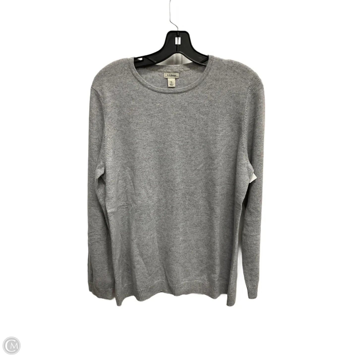 Sweater By L.l. Bean In Grey, Size: Xl