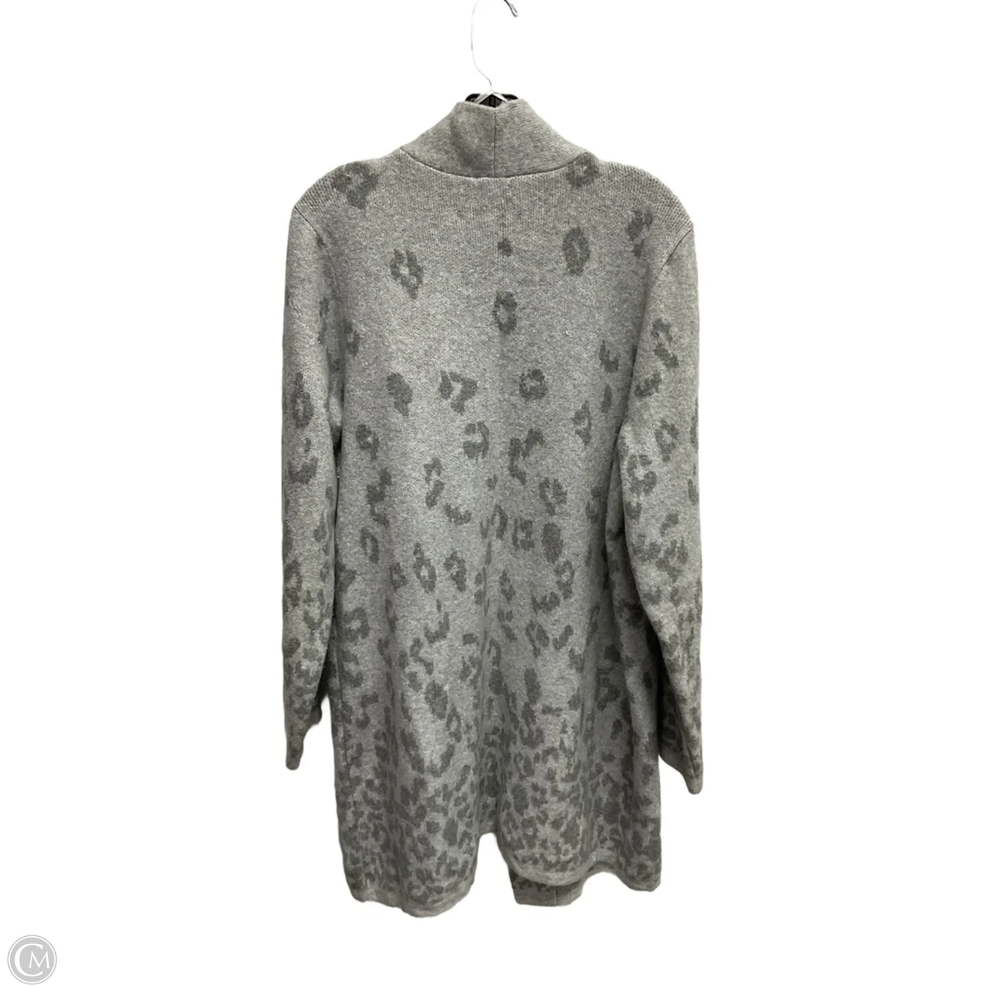 Cardigan By Talbots In Animal Print, Size: Xl