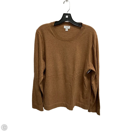 Sweater By J. Crew In Tan, Size: Xxl