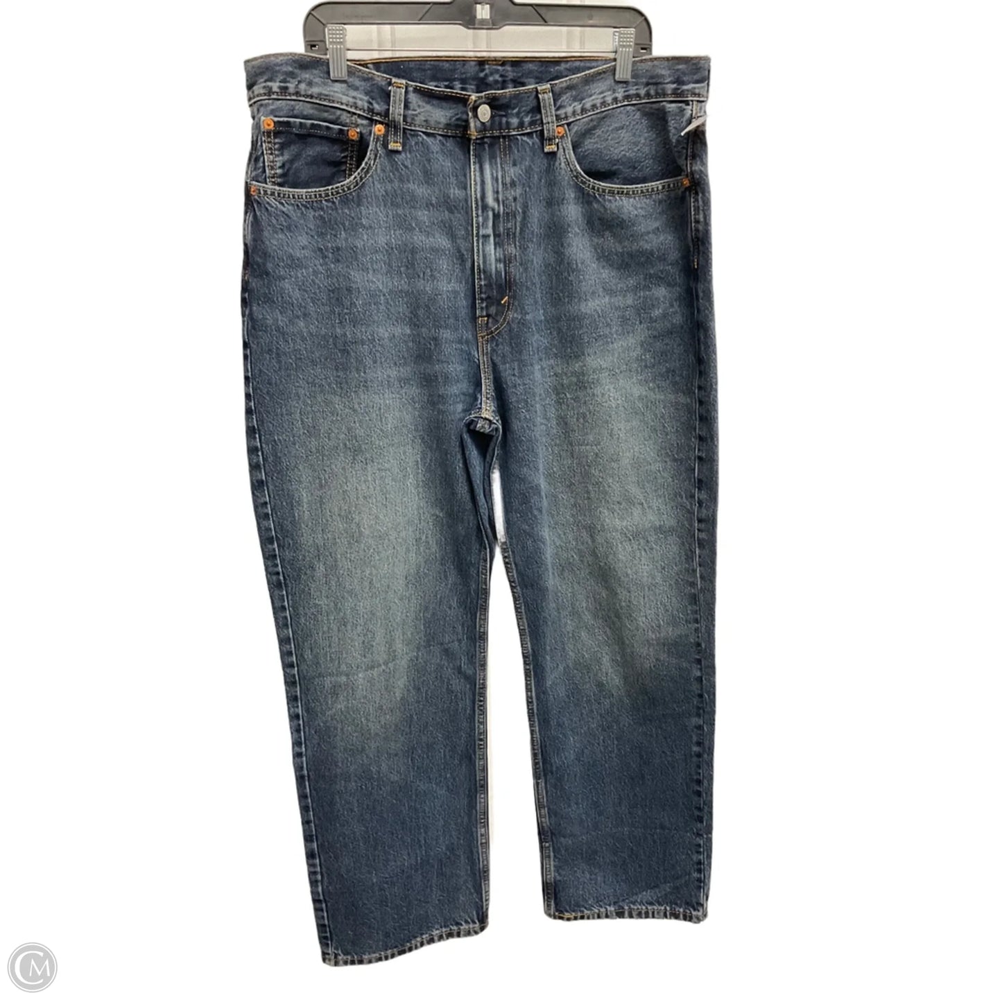 Jeans Cropped By Levis In Blue, Size: 20