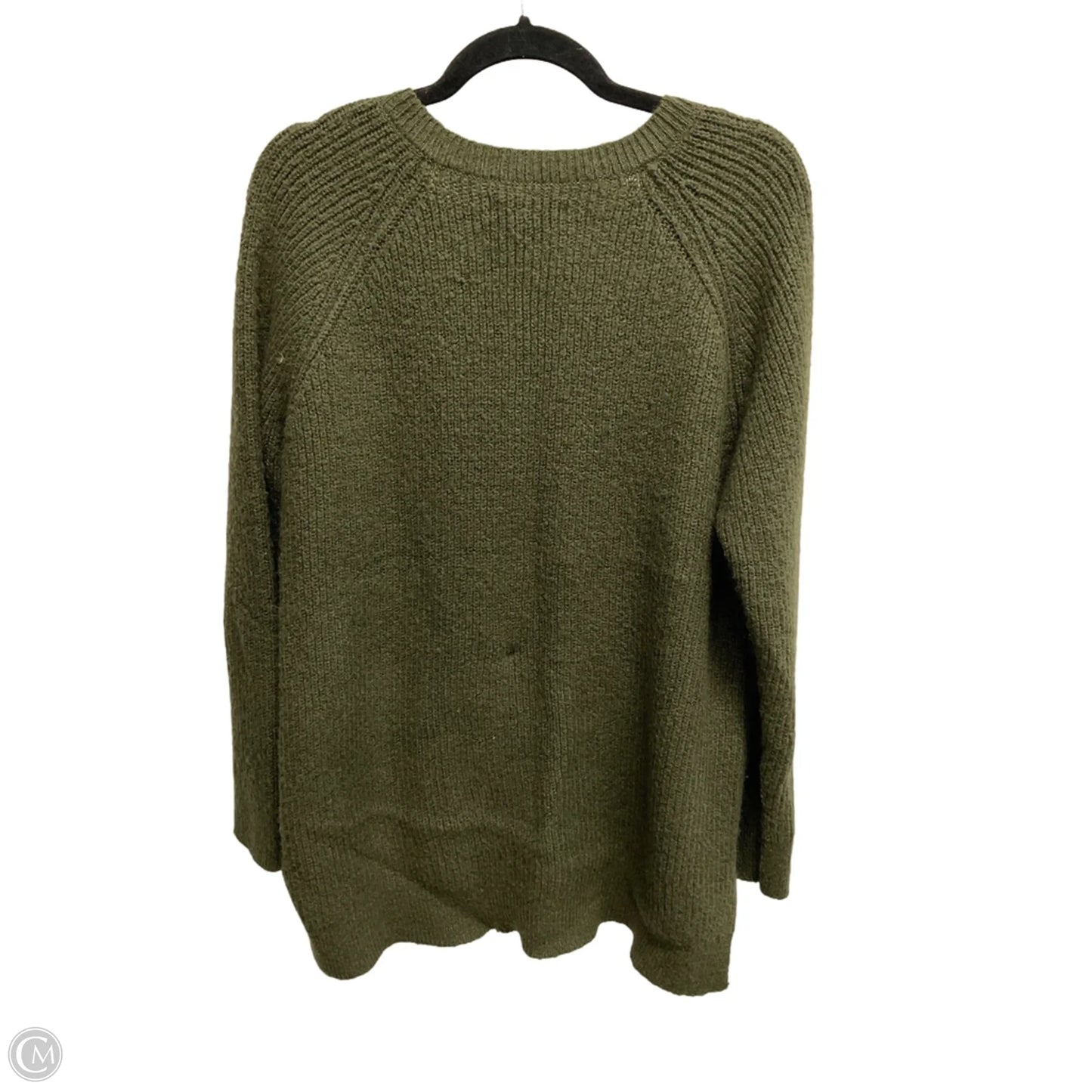 Sweater By Natural Reflections In Green, Size: L