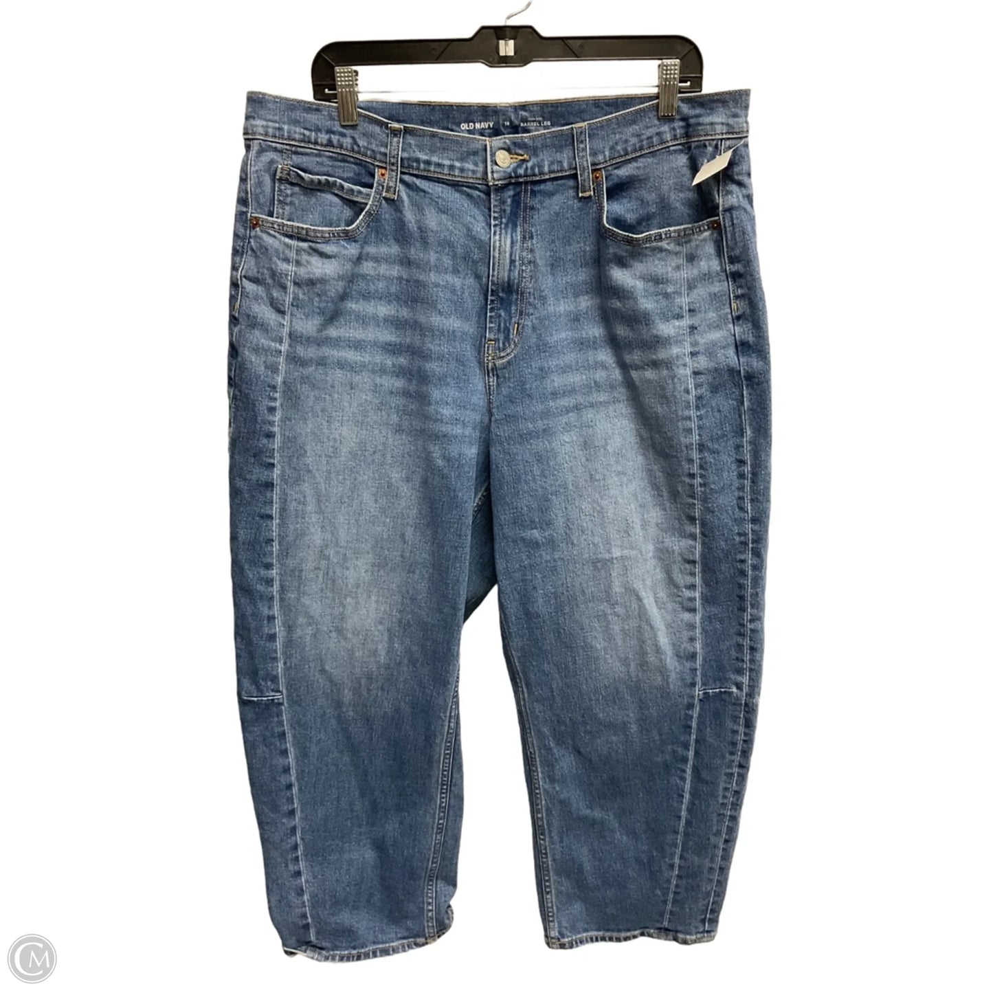 Jeans Wide Leg By Old Navy In Blue, Size: 16