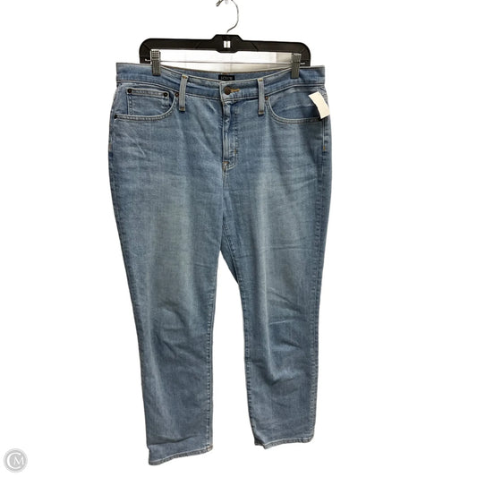 Jeans Straight By J. Crew In Blue, Size: 8
