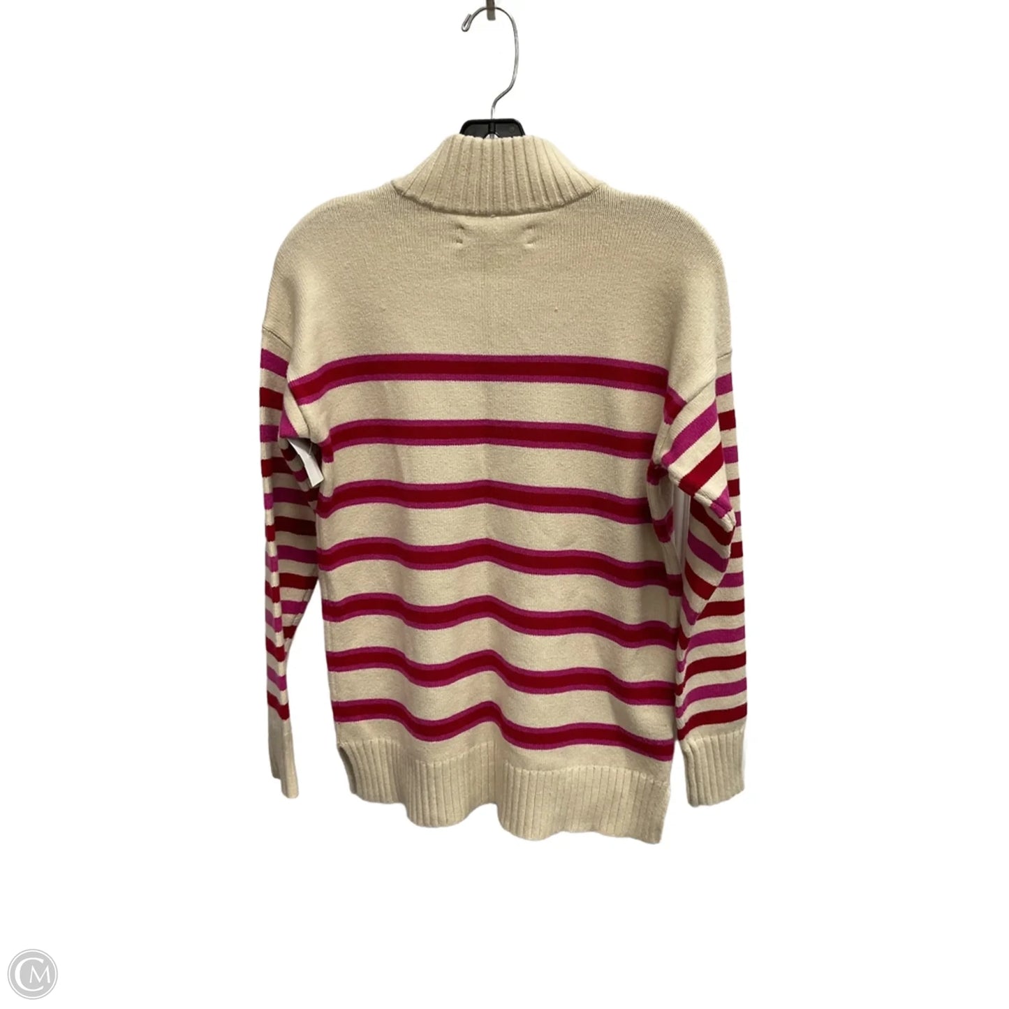 Sweater By Loft In Striped Pattern, Size: Xs
