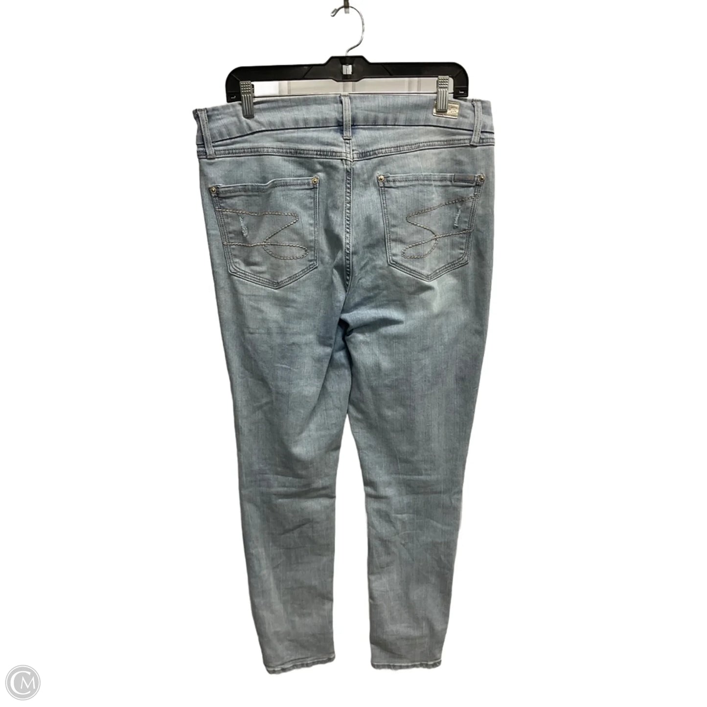 Jeans Boyfriend By Seven 7 In Blue, Size: 12