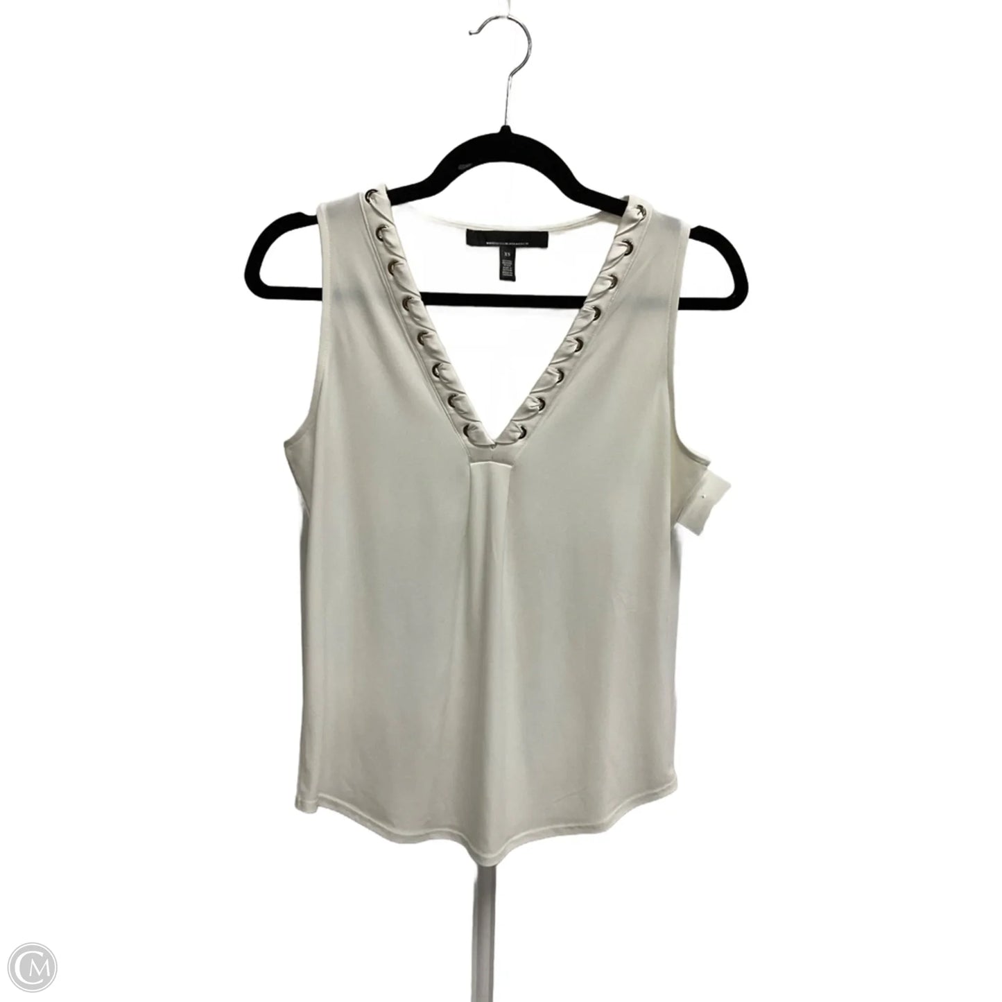 Tank Top By White House Black Market In White, Size: Xs