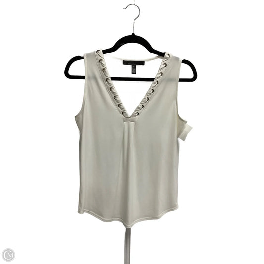 Tank Top By White House Black Market In White, Size: Xs