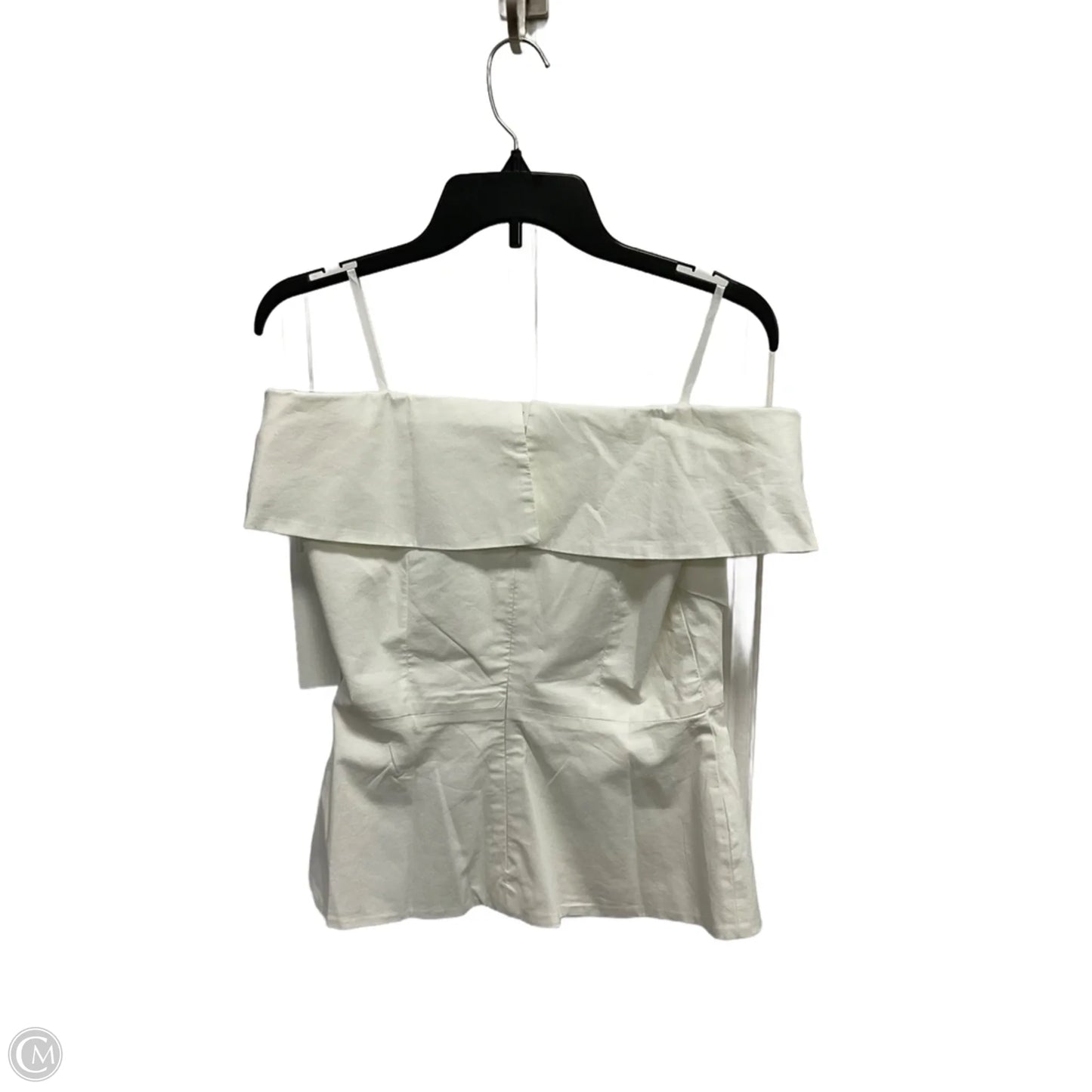 Top Sleeveless By Loft In White, Size: 6p